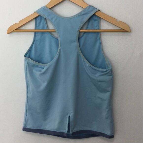 Under Armour Women's Medium Racerback Tank Blue - Picture 2 of 3